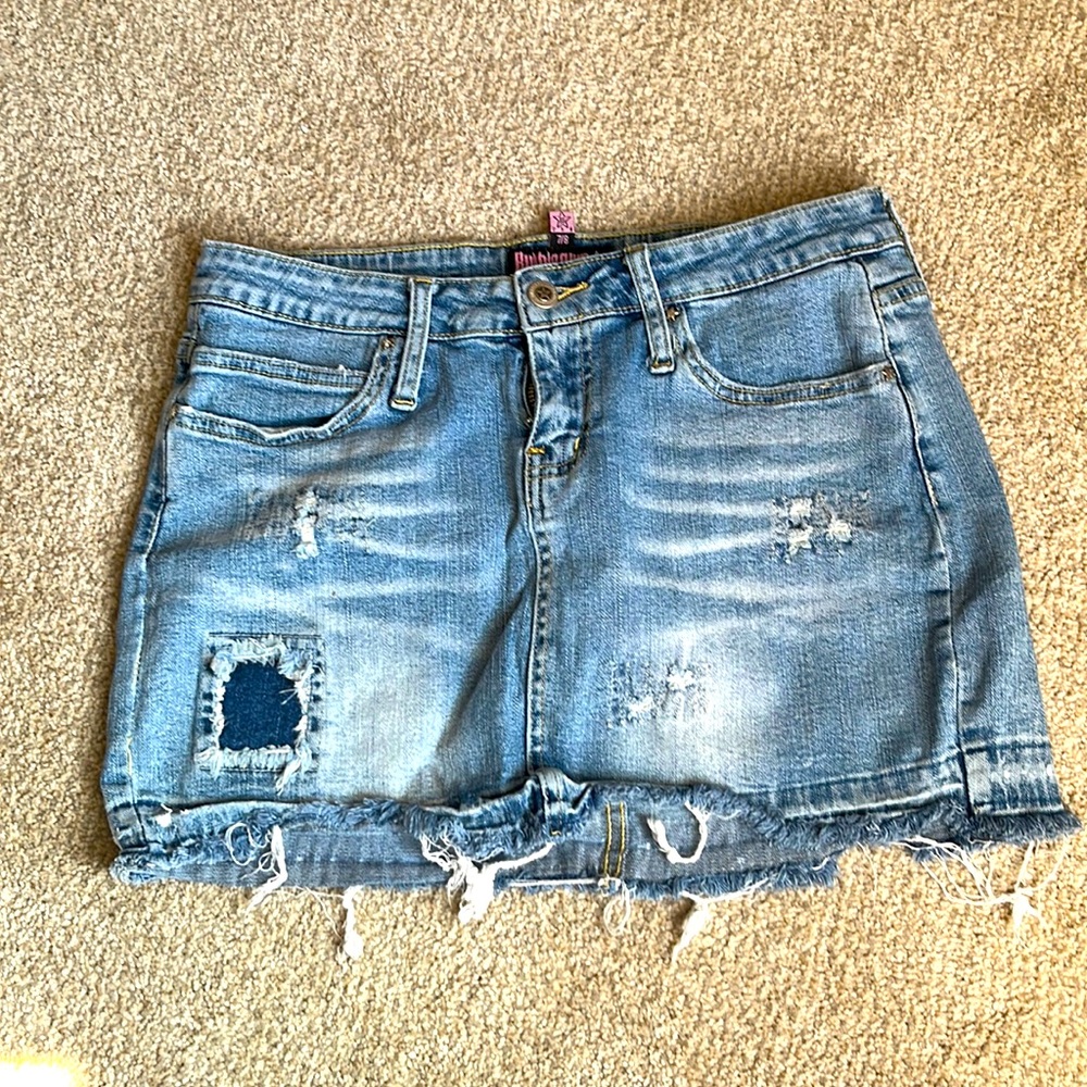 Bubblegum - Denim - Mini Skirt - Size 7/8